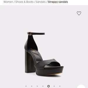 Strappy heeled sandal Aldo like new enaegyn2.0 platform